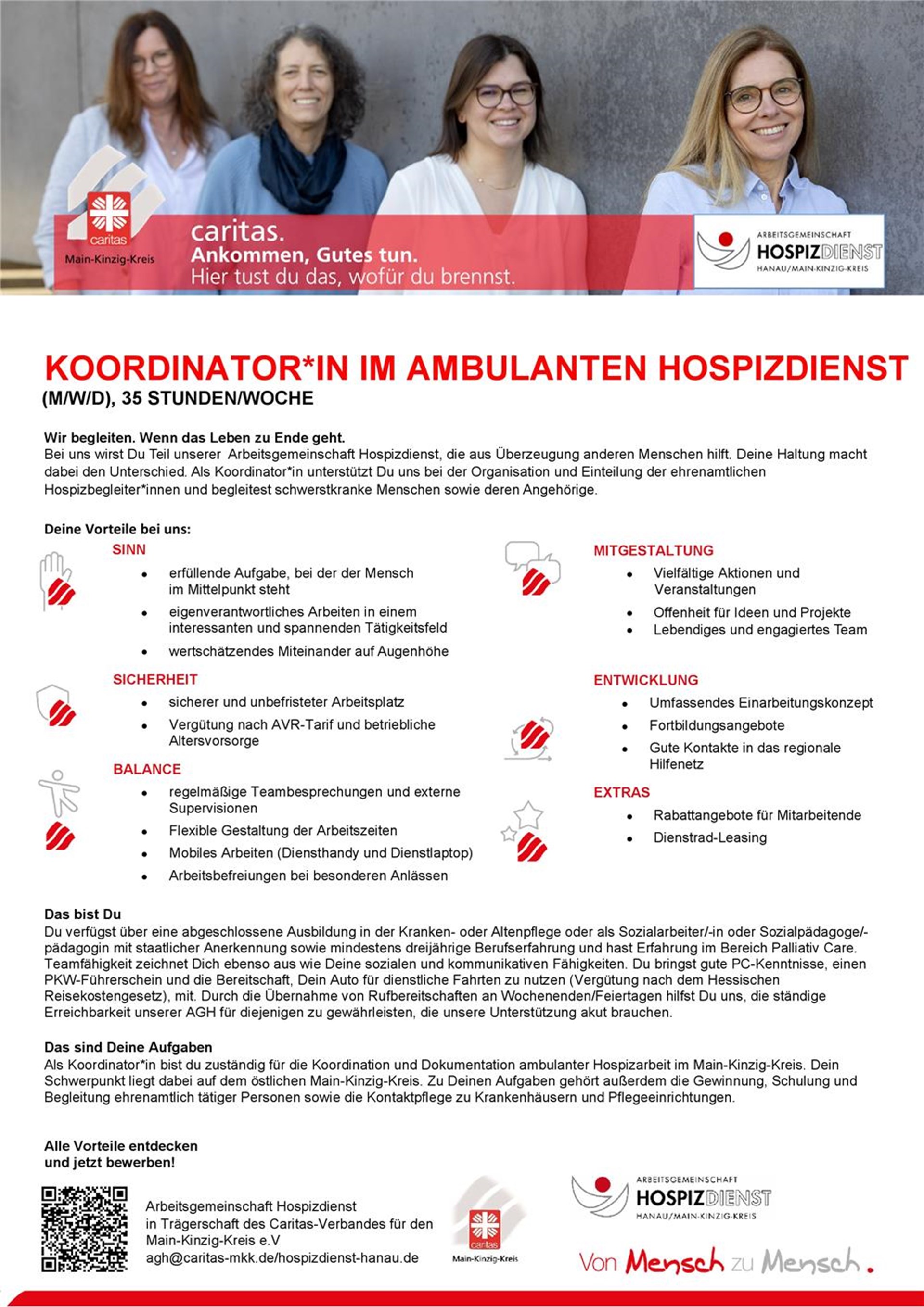 Koordinator*in Hospizdienst (m/w/d)