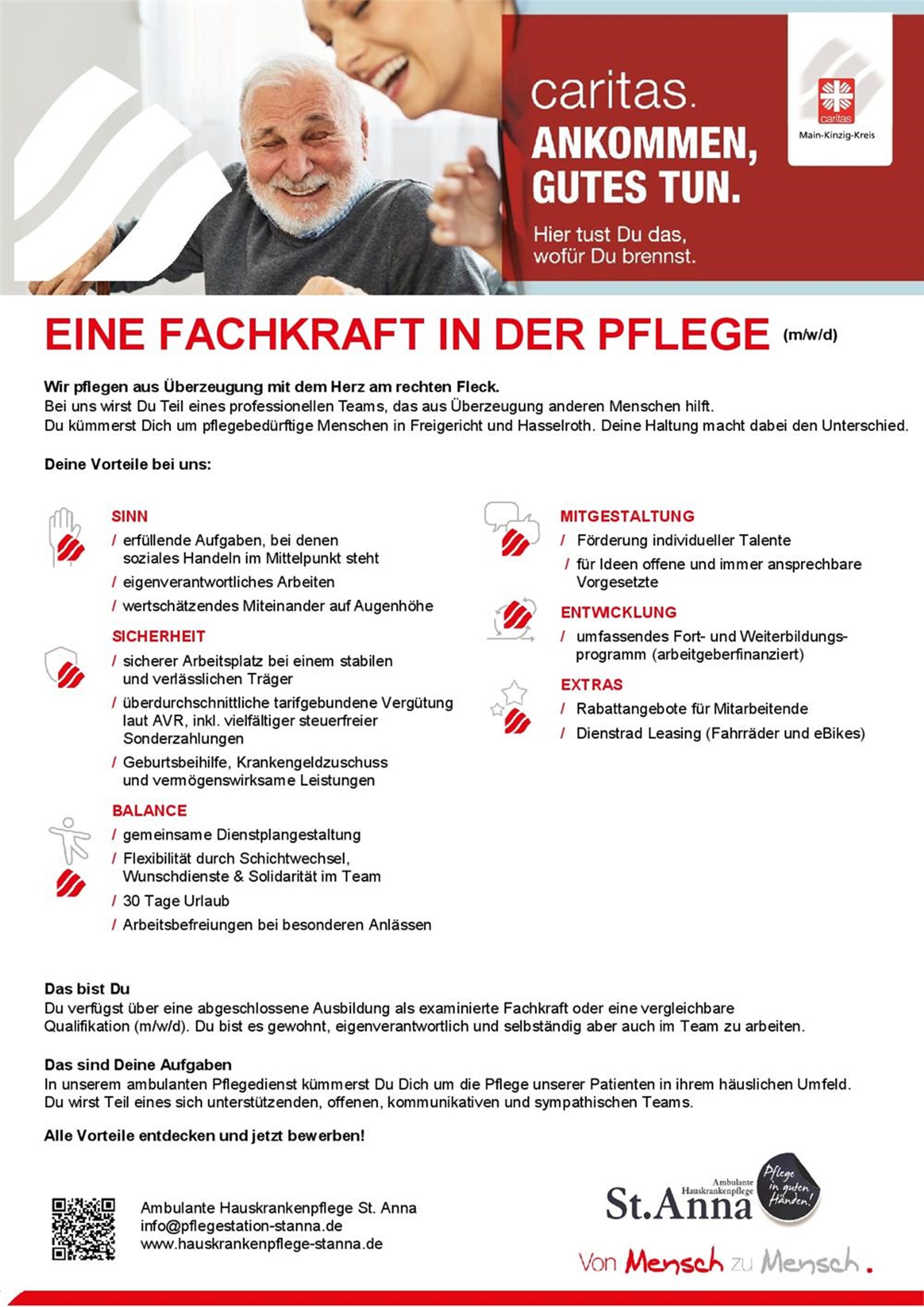 Pflegefachkraft (m/w/d)