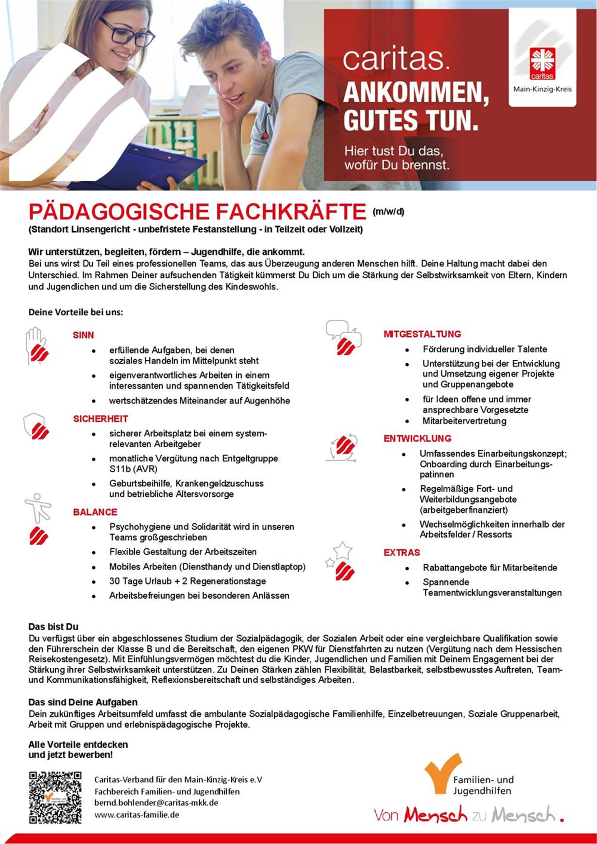 Pädagogische Fachkräfte (m/w/d)